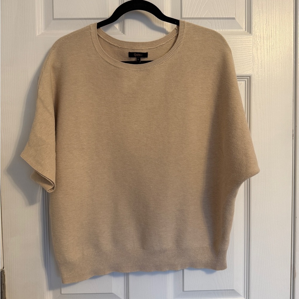 Quince Cream Knit Sweater